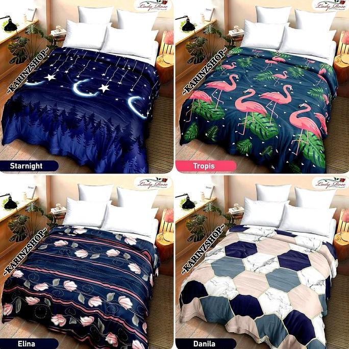 Selimut Lady Rose Uk. 160x200 STARNIGHT/TROPIS/DANILA/ELINA