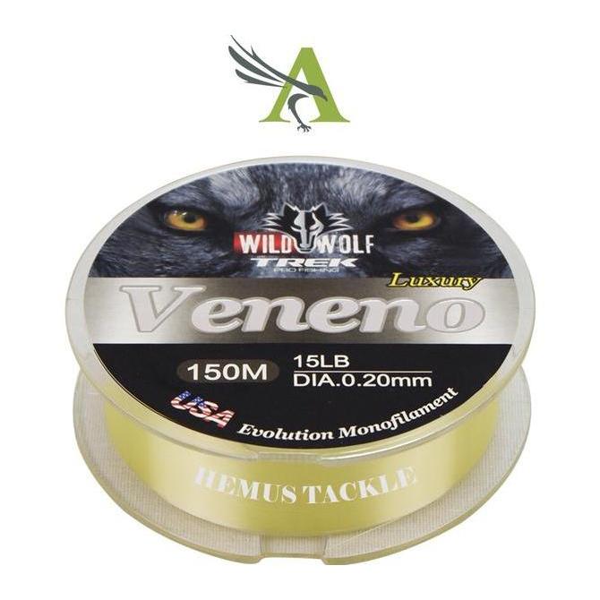 Codbisa- Senar Pancing Galatama Wildwolf Veneno 150M Ikan Laut
