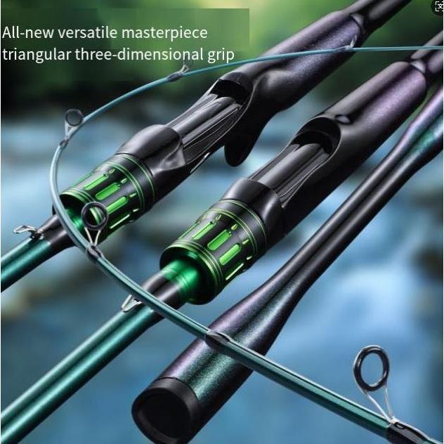 Codbisa- New 2025 Shimano Joran Fiber Lentur Kuat Joran Pancing Section 2 Carbon Sutet Pancing Spinn