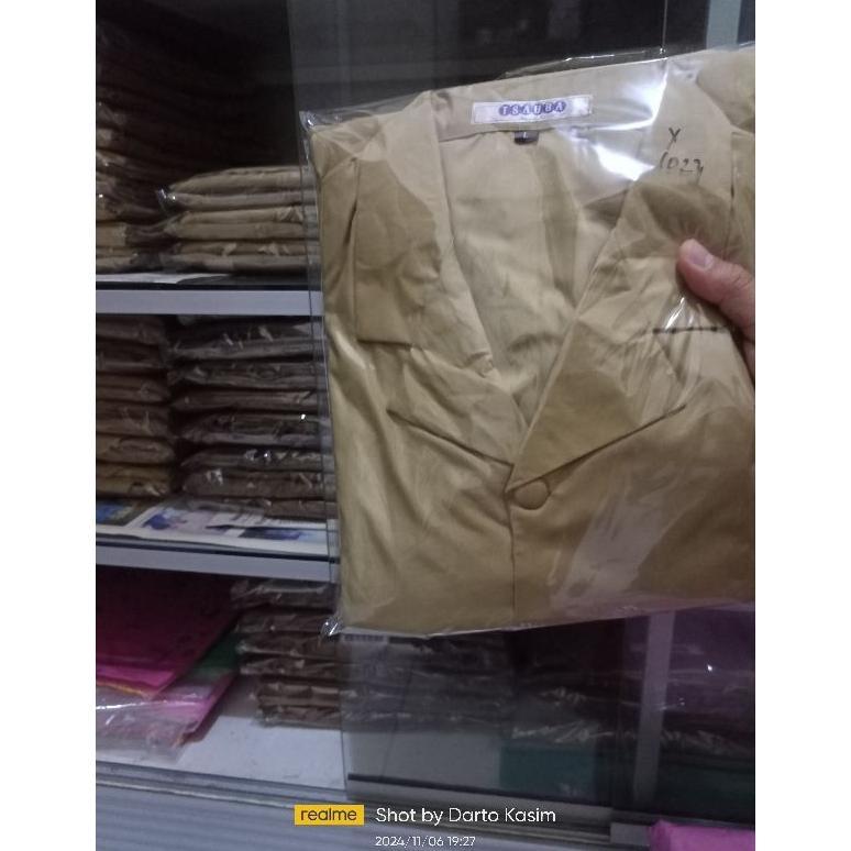 Promo Seragam Pemda Pns Khaki Super Jumbo