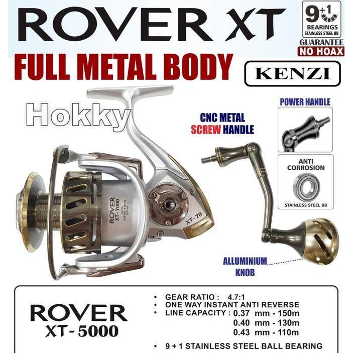 REEL KENZI ROVER XT 7000, XT 6000. XT 5000