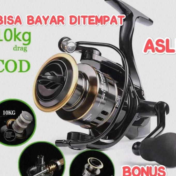 Codbisa- Reel Pancing Mini He 500 Mini Mncing Udang Casting Ikan Kecil Metal
