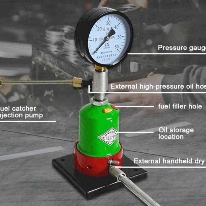 SENEZA Injector Nozzle Pressure Tester Mobil Calibrator Alat tester Injektor injeksi  Mobil
