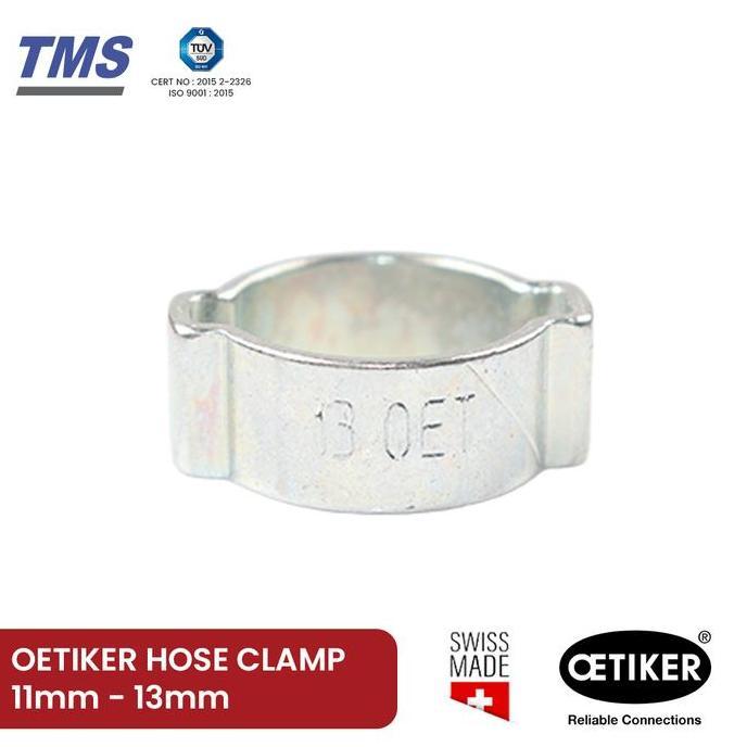 ZOLDYCK Klem Selang Oetiker Hose Clamp 2 Ear  11mm - 13mm Original