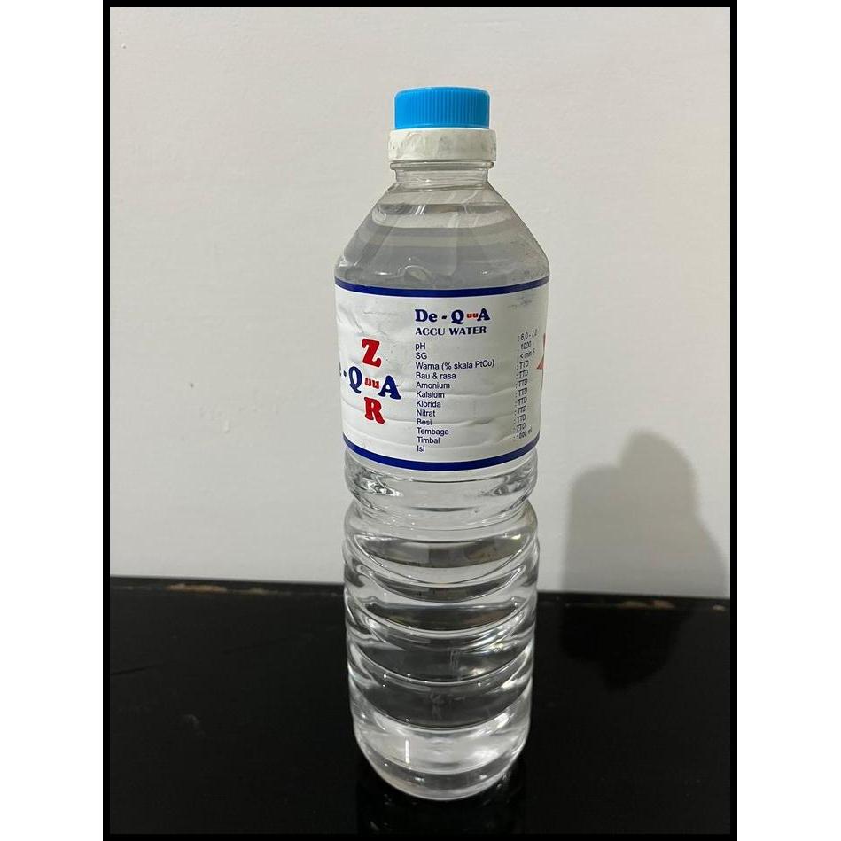 TERLARIS AIR AKI 1 LITER TUTUP BIRU ISI ULANG AIR AKI ACCU 