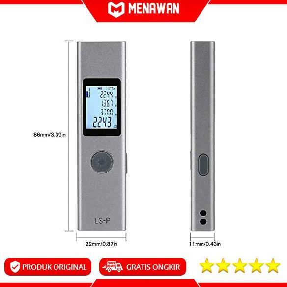Duka Atuman Ls-P Laser Range Finder Meteran Laser Digital Original Kualitas Terbaik Harga Termurah