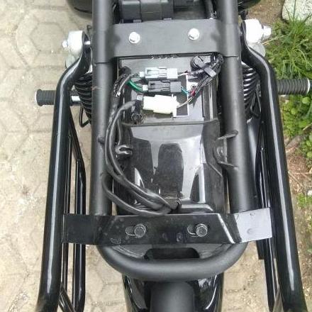 Backrack Kawasaki W175.Aksesoris Behel Rak Motor Kawasaki W175