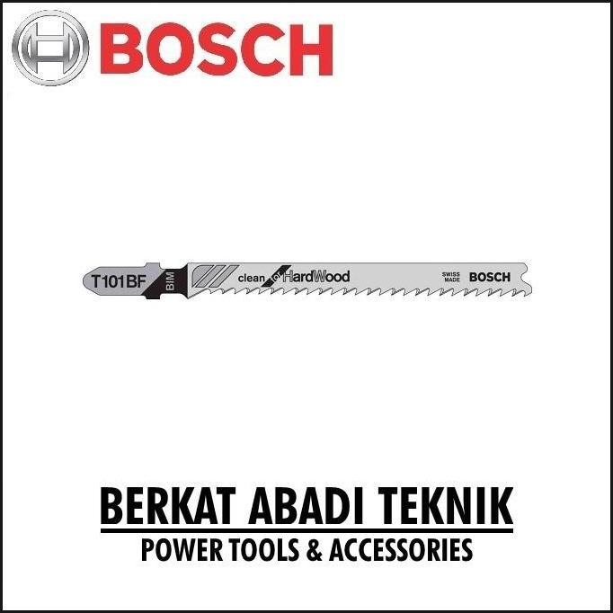 Ironday- Bosch Mata Jigsaw T 101 Bf Kayu Keras Jig Saw Blade Gergaji Clean Wood