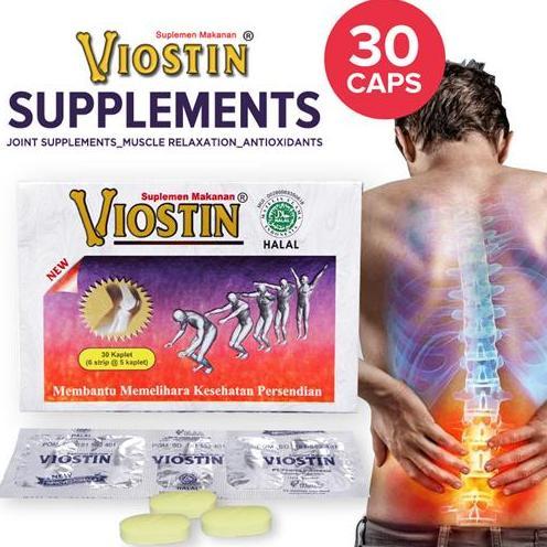 Viostin DS box 30 kaplet suplemen tulang