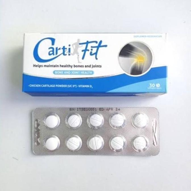 CARTIFIT BOX ISI 30 Membantu Memelihara Kesehatan Tulang dan Sendi