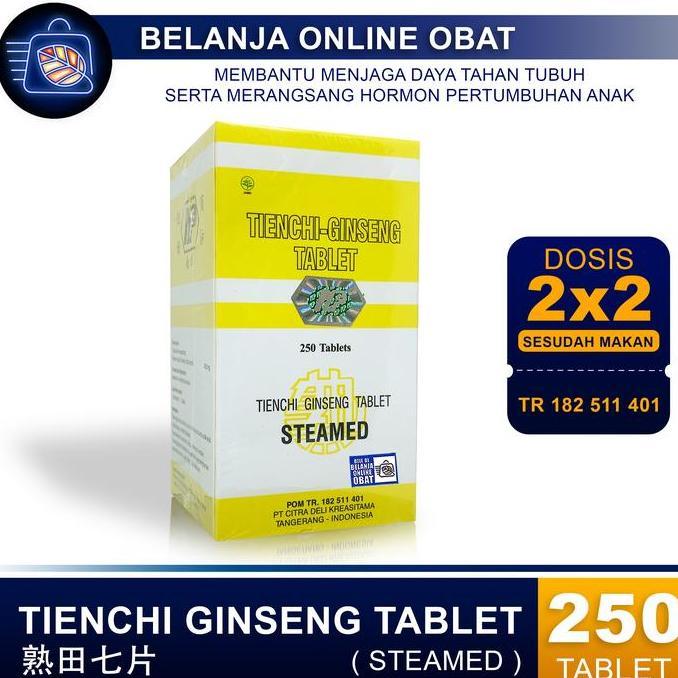 TIENCHI GINSENG STEAMED // Suplemen peninggi badan