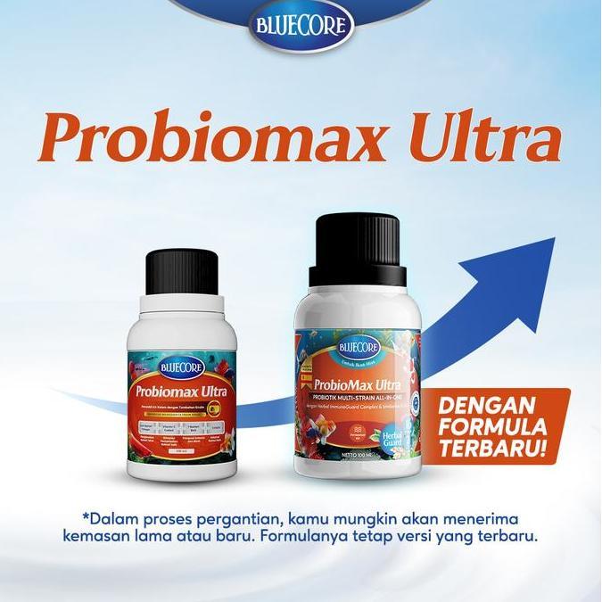 Miaw- Bluecore Probiomax Ultra Bakteri Starter Aquarium Khusus Ikan Hias Air Tawar. Membantu Mengura