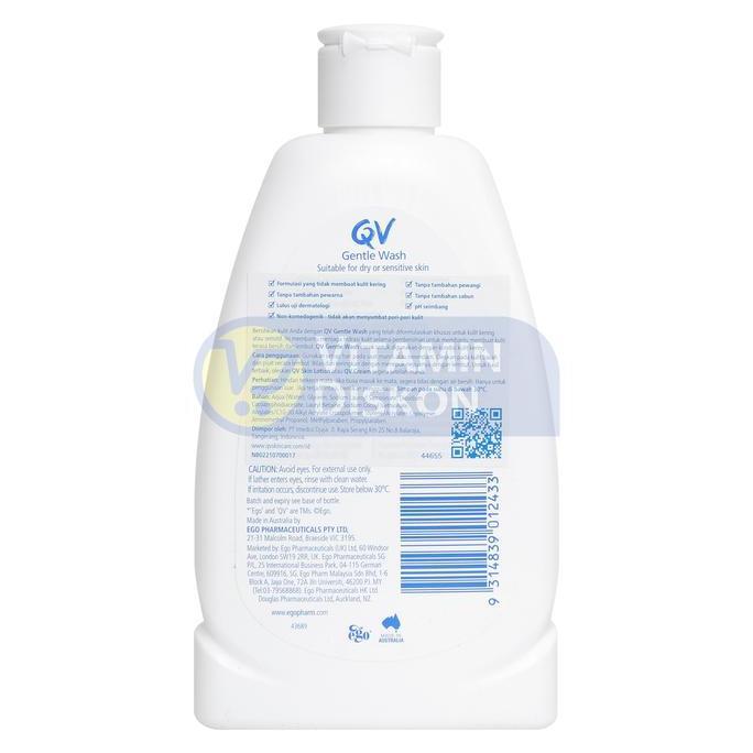 Yoiyouu- Qv Gentle Wash 250Ml Bpom | Body Wash