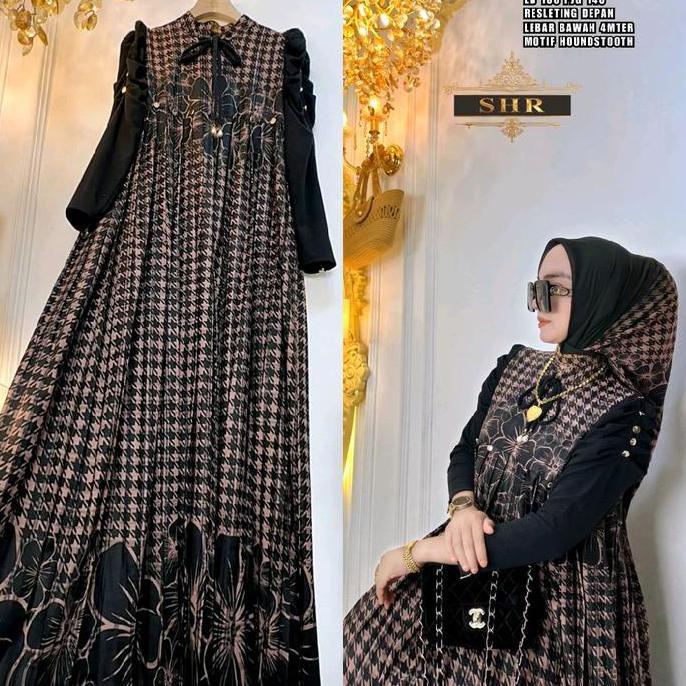 Promo NEW!!!READY KODE MIDI DRESS BELLA MEWAH KATUN BKK 100%ORI SHR Diskon