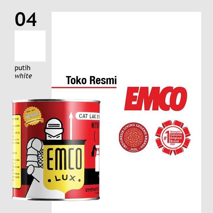 Cat- Cat Kayu & Besi Emco Lux 1Kg - Putih
