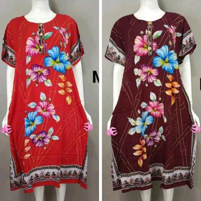 Sleepoi- Daster Hengky Kancing Xl Ld 130 - Random