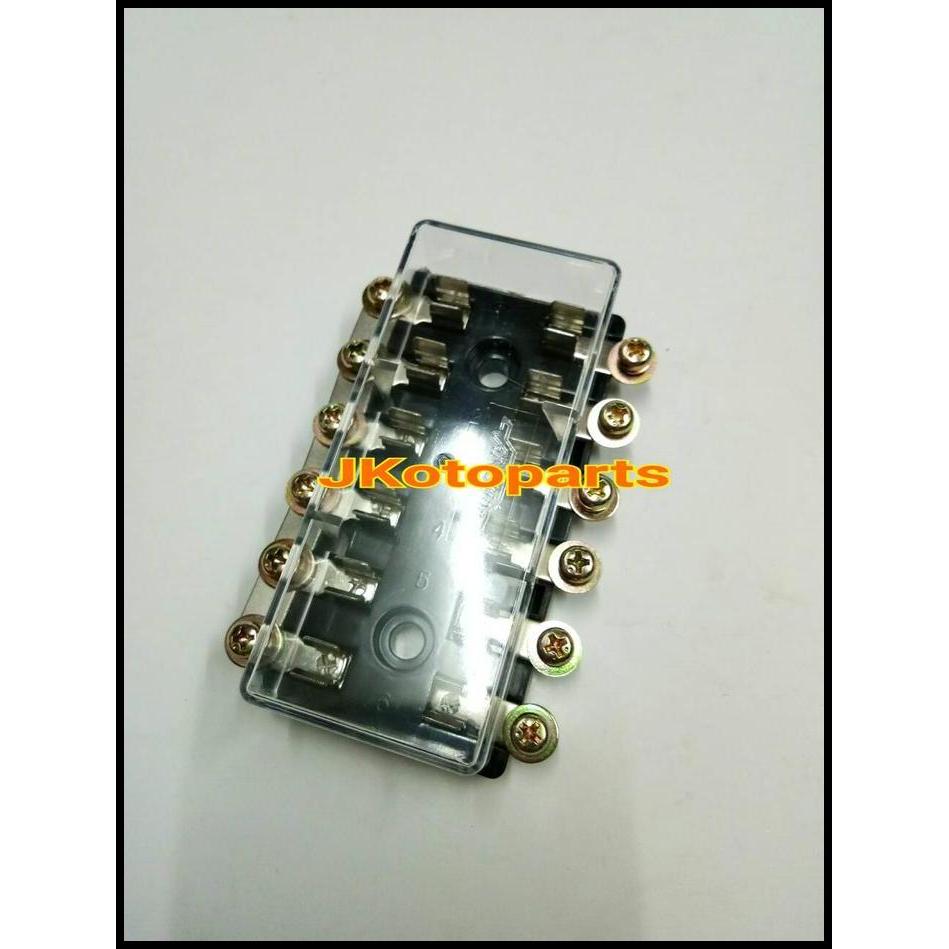 TERBARU FUSE BOX UNIVERSAL 6 SEKRING 