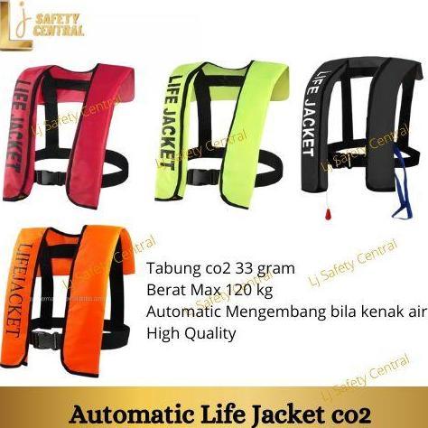 Automatic Life Jacket Co2 Life Jacket Pelampung Otomatis