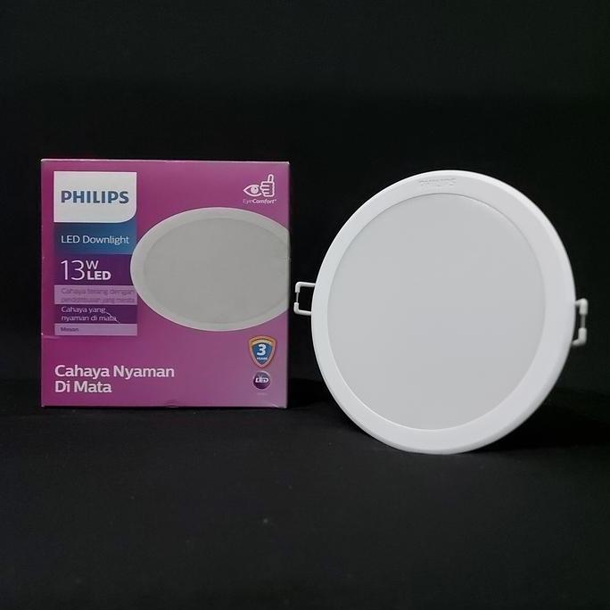 TERBARU - Downlight Led Philips Meson (Bulat) 13 watt