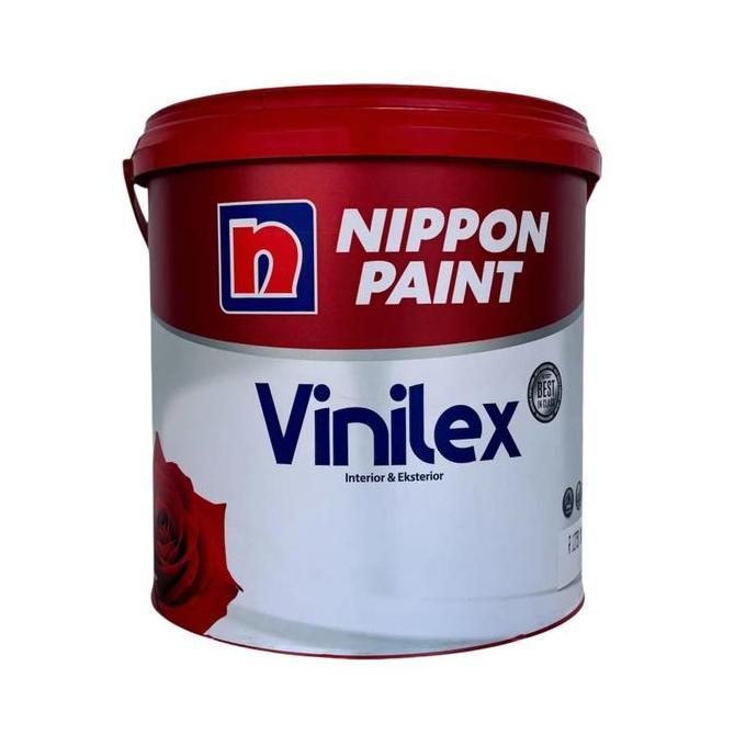 Cat- Cat Tembok Interior Dan Eksterior Nippon Vinilex 5000  5Kg Plus Paking Kayu