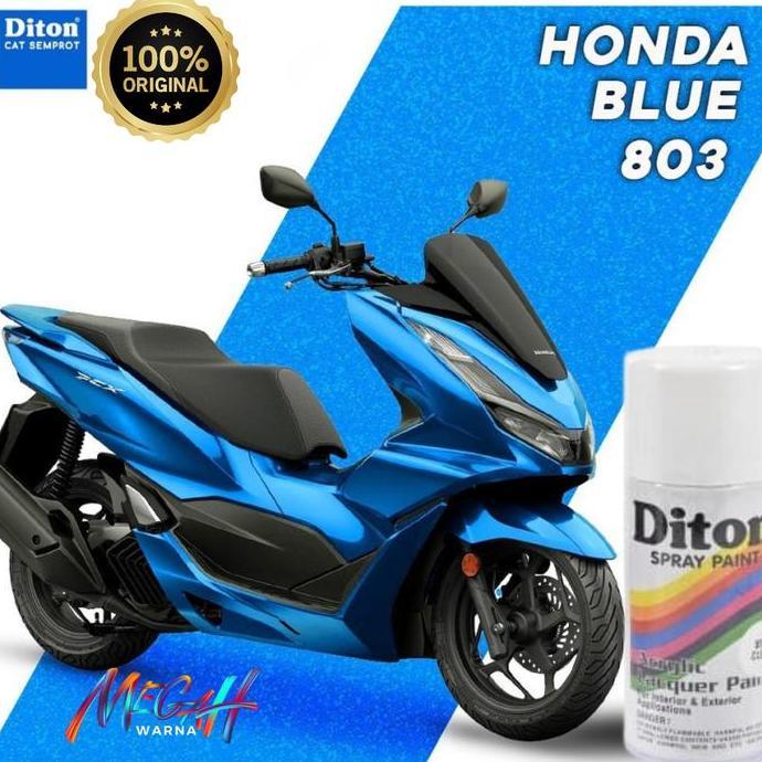 Cat- Cat Pilox Diton Candy Tone Blue 803 300Cc Warna Honda Biru Metalik