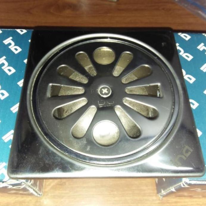 INA Floor drain with square flanfe IF 23 SQ-M2 Avur / Saringan Got Stainless
