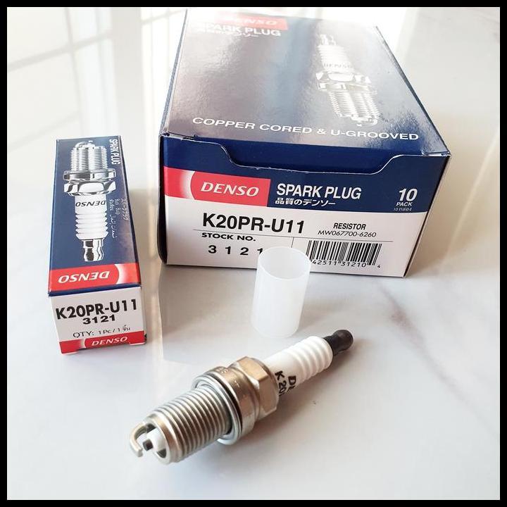 TERLARIS BUSI YARIS VIOS COCOK UNTUK JAZZ APV BRIO DENSO K20PRU-11 K20PRU11