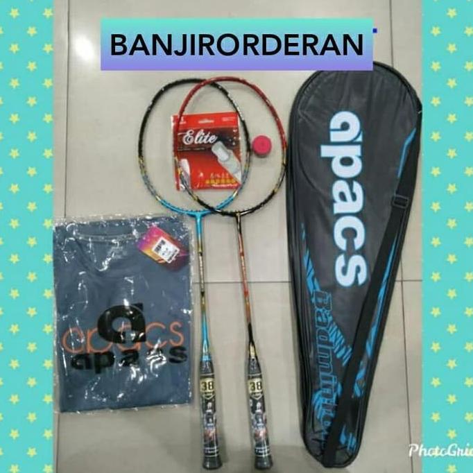 Promo RAKET BADMINTON APACS SUPER SERIES PREMIER ORIGINAL 100% FULL BONUS Diskon