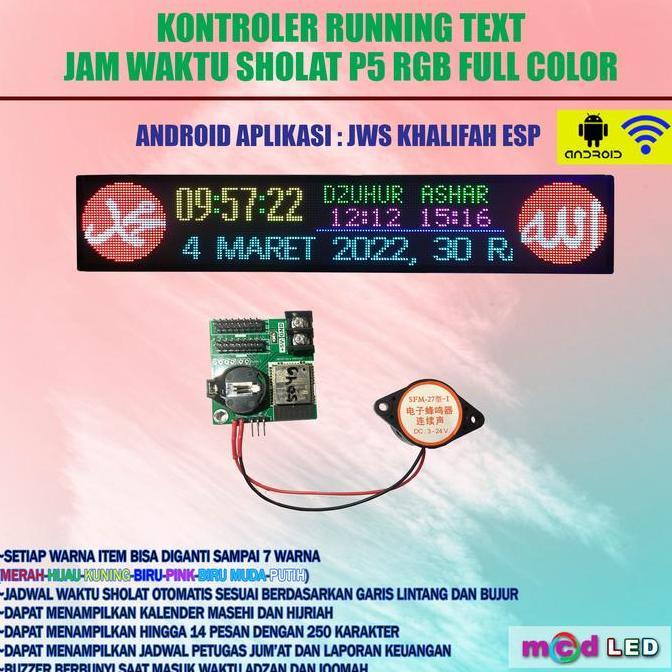 Instancodbisa- Kontroler Jws Wifi P5 Rgb