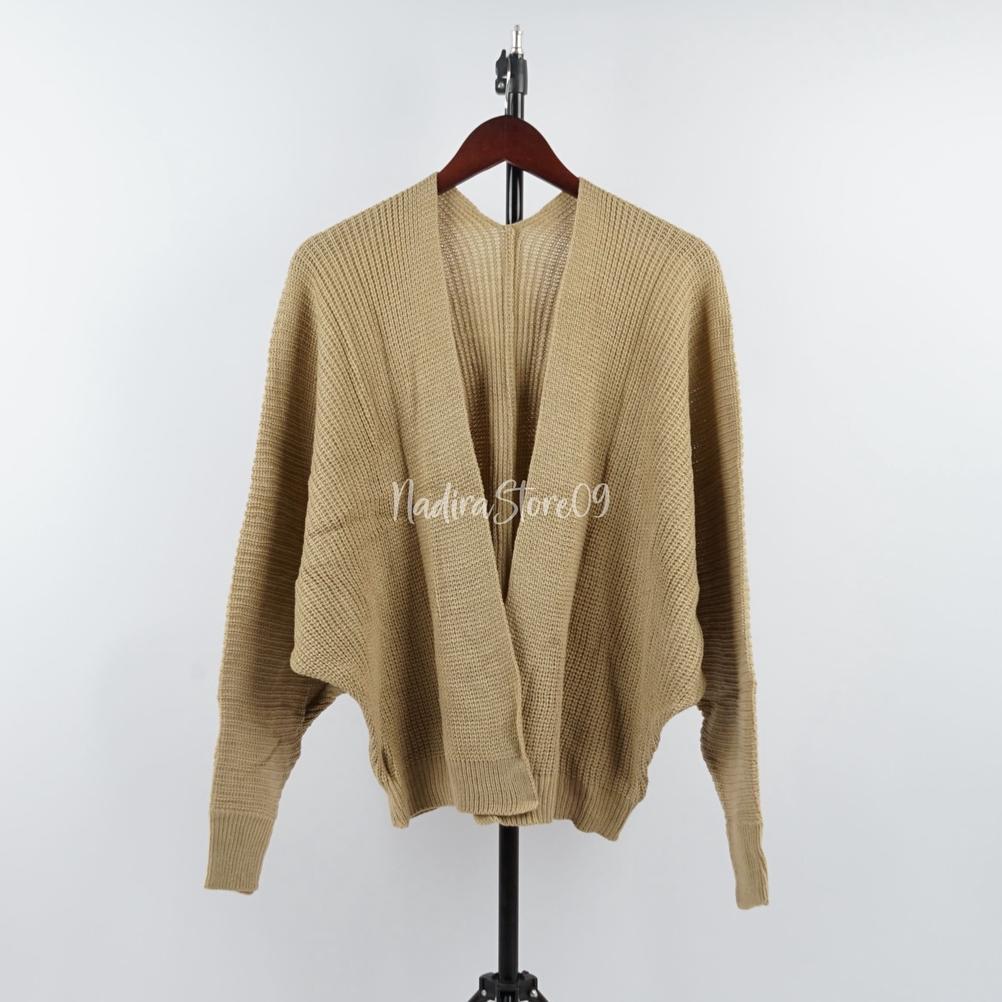 BIG PROMO Cardigan Batwing Rajut Oversize Premium Warna Beragam