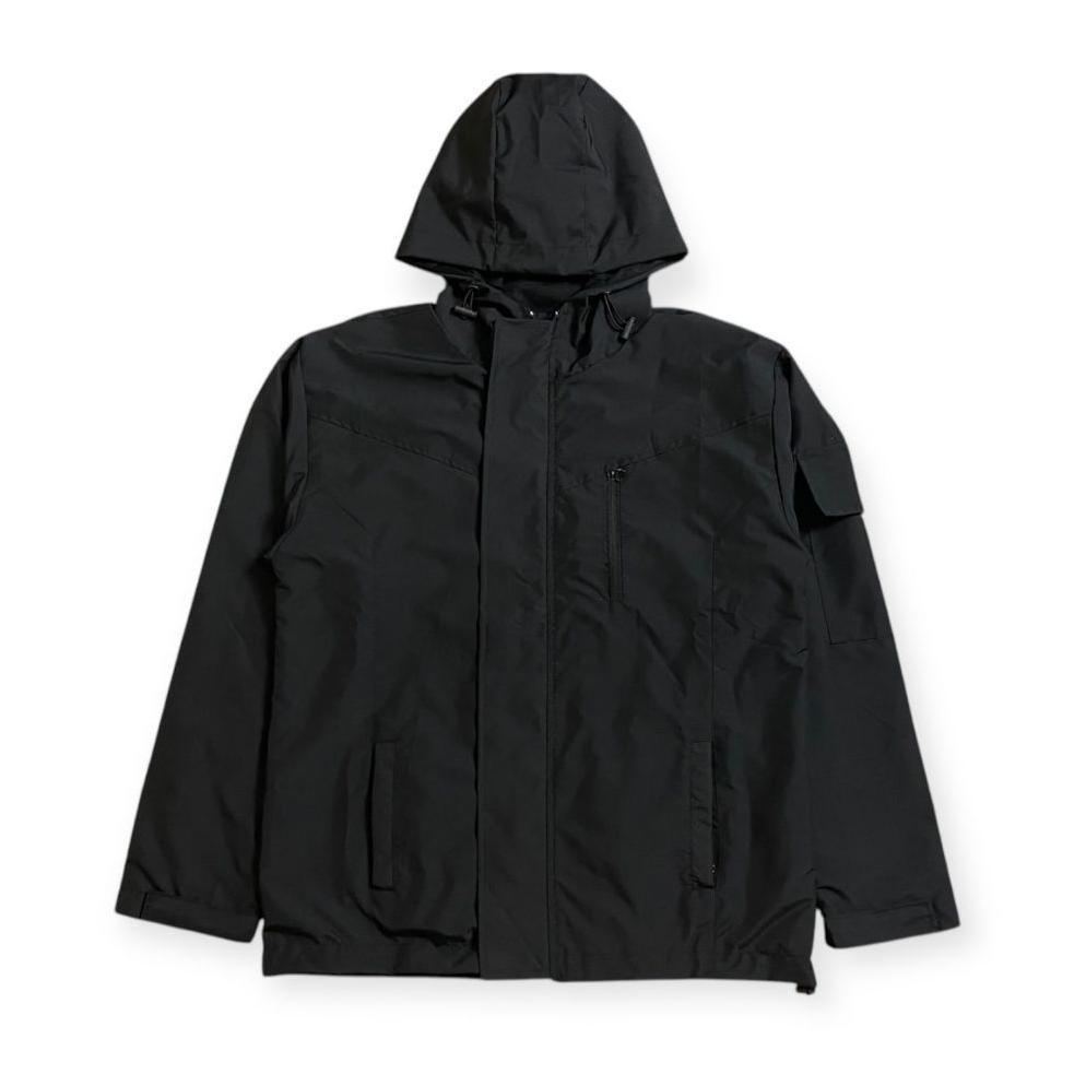 BESTPROMO Jaket Windbreaker Polos Anti Air / Jaket Parasut Polos Pria