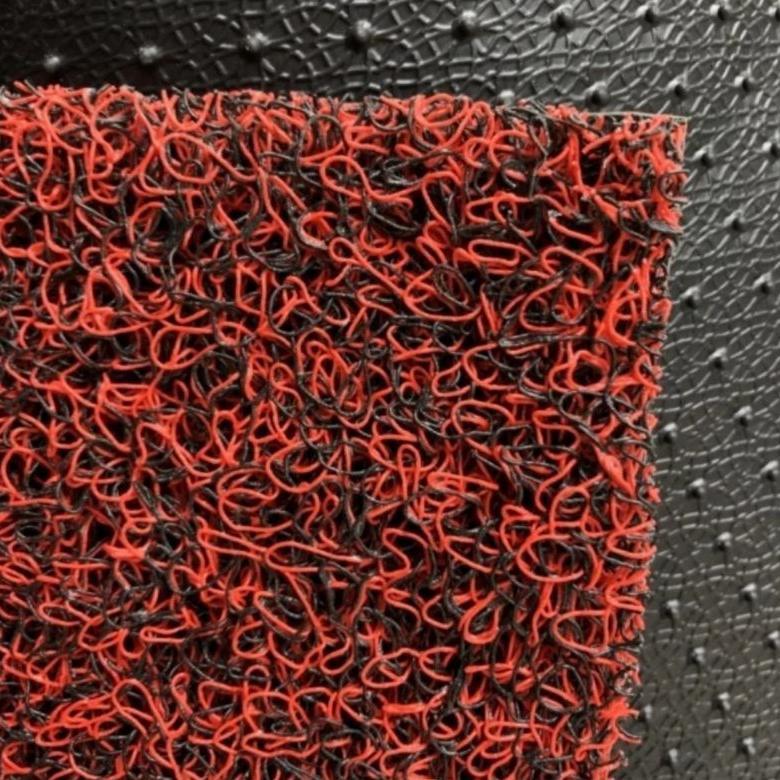 Grosir Keset Karpet Lantai Mie / Karpet Mobil Motor Mie Meteran Motif 2 Warna