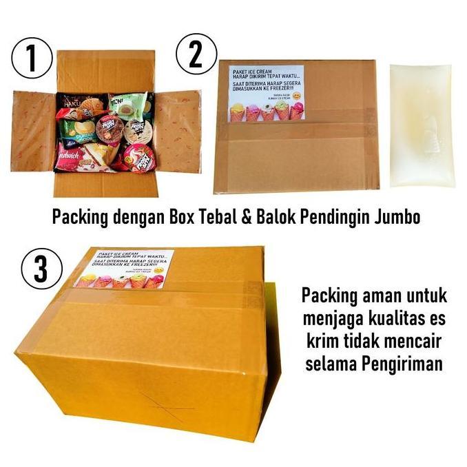 Instancodbisa- Ice Cream Cornetto Mini Tiramisu Choco Walls