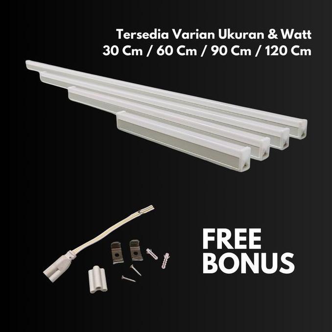 Lightwoll- [Guncang 12.12] Lampu Myvo Tl5 Neon T5 Led 5/10/15/20 Watt Tube Warna Warni  Putih White 