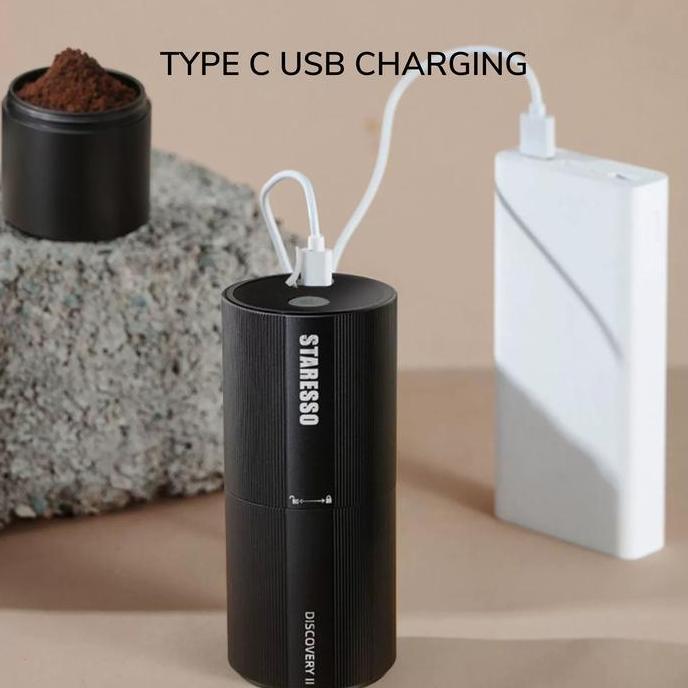 Instancodbisa- Grinder Kopi Staresso Discovery Ii D6E Electric Coffee Grinder Mini