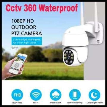Instancodbisa- Cctv Outdoor Ptz V380 With Wifi Anti Air Camera Kamera Adaptor
