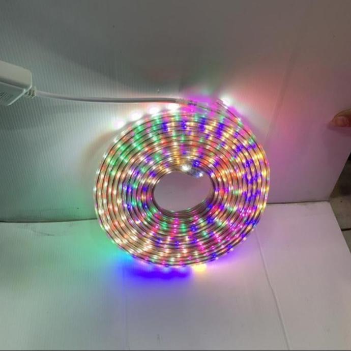 Lightwoll- Lampu Led Strip Selang 5050 10M 10 Meter Lampu Selang Rgb Warna Warni