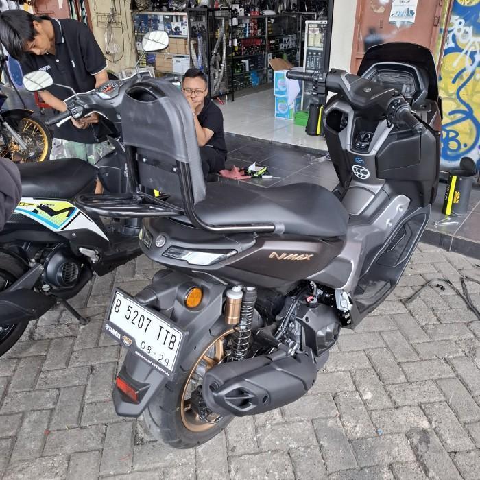 Sandaran Jok Yamaha Nmax Turbo 2024 Back Rest Senderan Jok Busa Belakang Original Dan Terpercaya