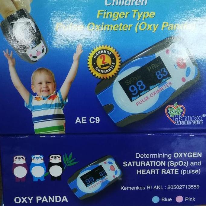 pulse oxymeter SPO2 Finger oxymeter anak HANNOX