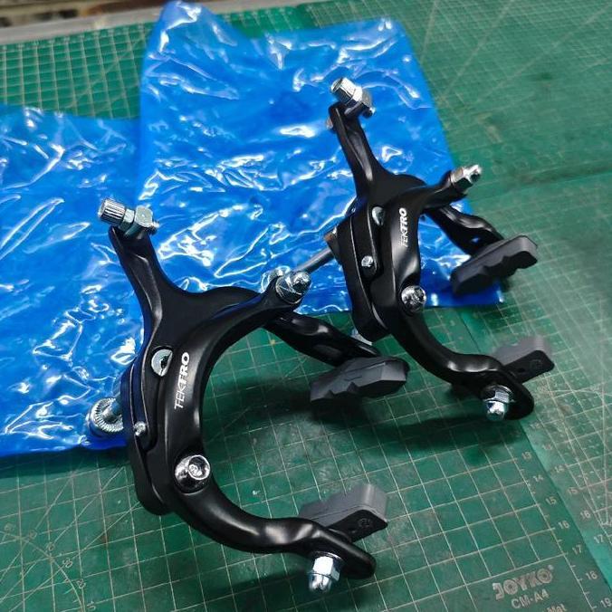 U Brake TEKTRO TKW810C 810 C Alloy Long Arm  Double Pivot Rem Ubrake Panjang Tektro C Hybrid Sepeda 