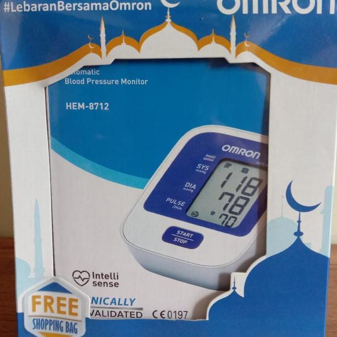 Alat Tensi Darah Digital Merk Omron HEM-8712 New Packging