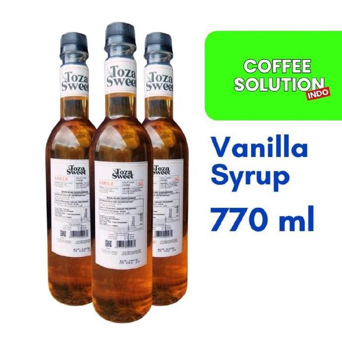 TOZA SIRUP VANILLA SWEET 770 ml