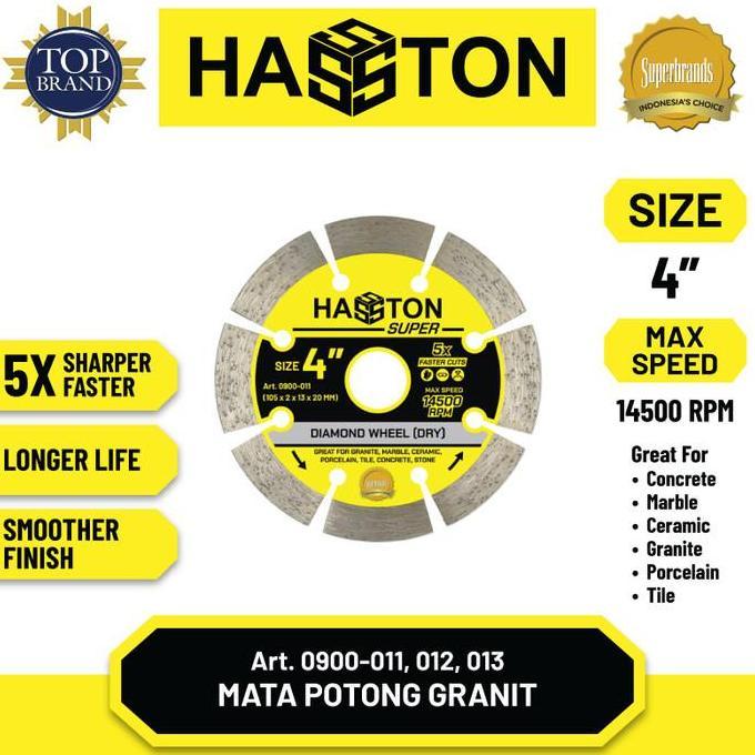 Supertool- Hasston Diamond Wheel Turbo / Diamond Cutting Disc (0900)