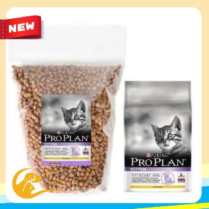 Proplan cat KITTEN 1kg repack makanan anak kucing rasa ayam