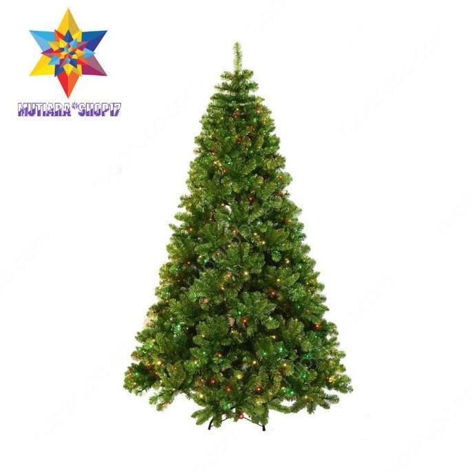 yang dicari] Pohon natal Noelle 240 Cm Pohon Natal Pinus Christmas Prelit 2159