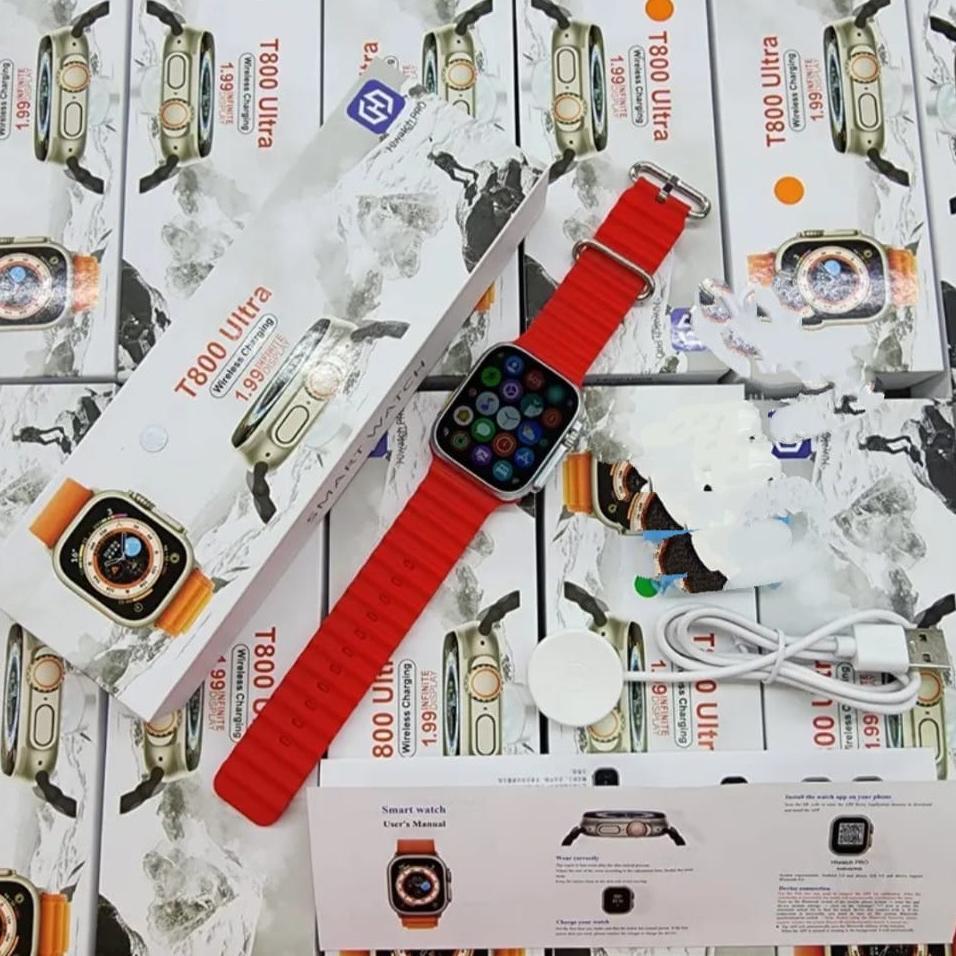 100% AMAN (BISA COD) ORIGINAL SMARTWATCH SERIES 8 ULTRA T800