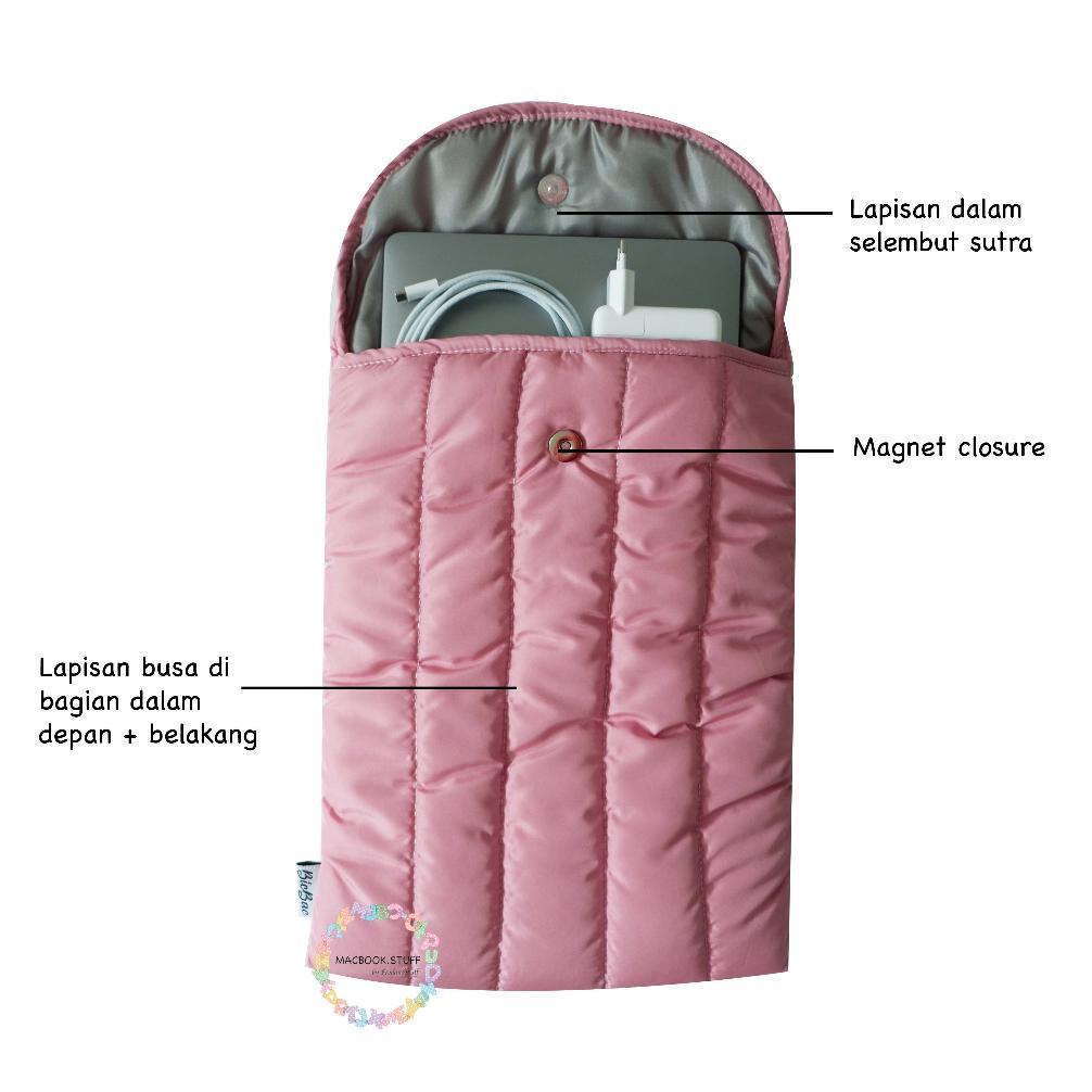 TERBARU BICBAC PILLOW BAG BASIC COLOR ANTI AIR WATERPROOF WATER RESISTANT LAPTOP BAG / SLEEVE LAPTOP