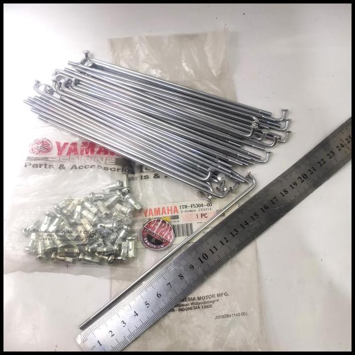 GRATIS ONGKIR JARI RUJI 10-162 1TR-F5304-00 SPOKE RX KING RXS RXZ BELAKANG RIM 18 