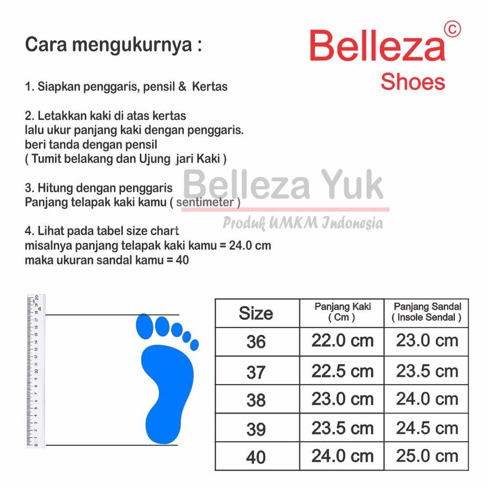 sale SARA SARA YUK - Dunkenstock MIKHA Sepatu Sandal Wanita Flatshoes 1cm Size 36 - 40 Tidak Licin F