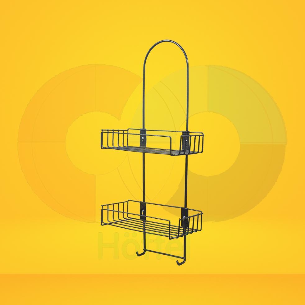 Berkualitas Rak Shampoo Besi Susun 2 Rak Gantung Rak Kamar Mandi